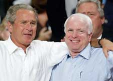Bush, McCain - BFF